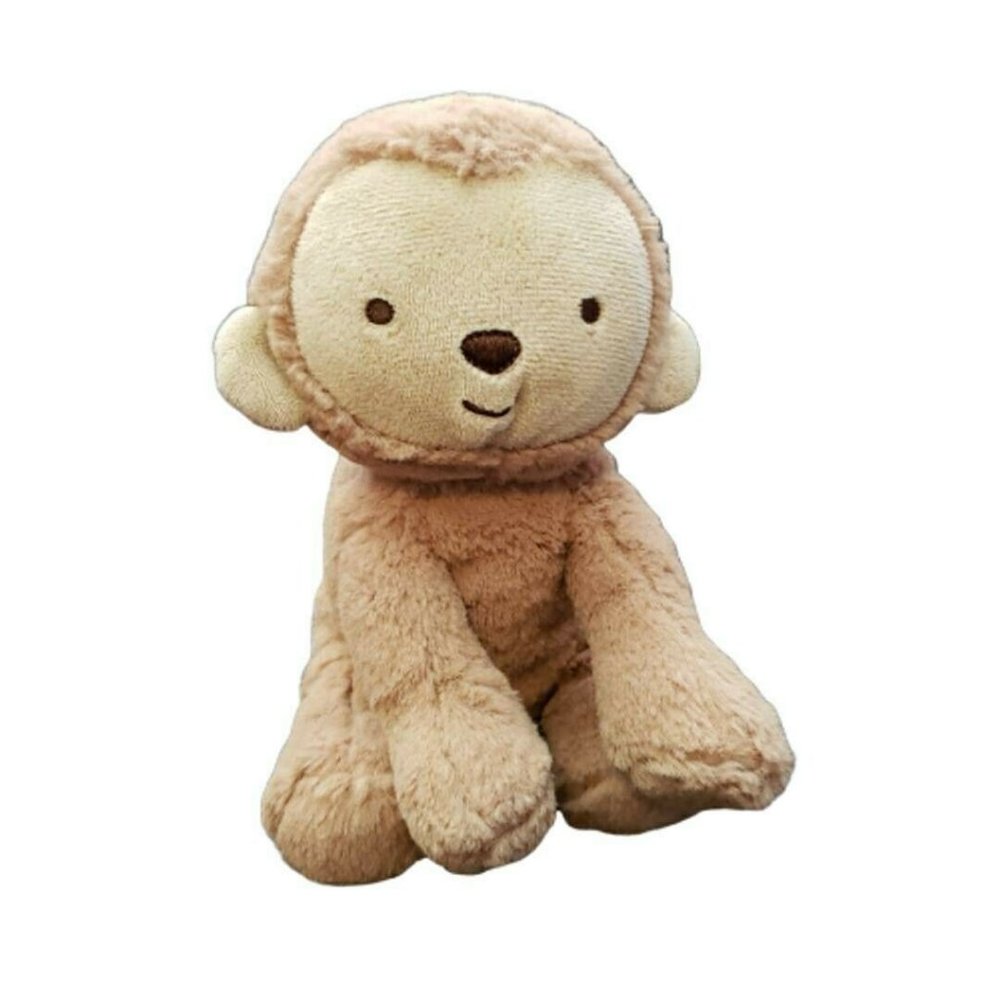 Carter's Child of Mine Baby Monkey Plush 8" Rattle Stuffed Animal Toy